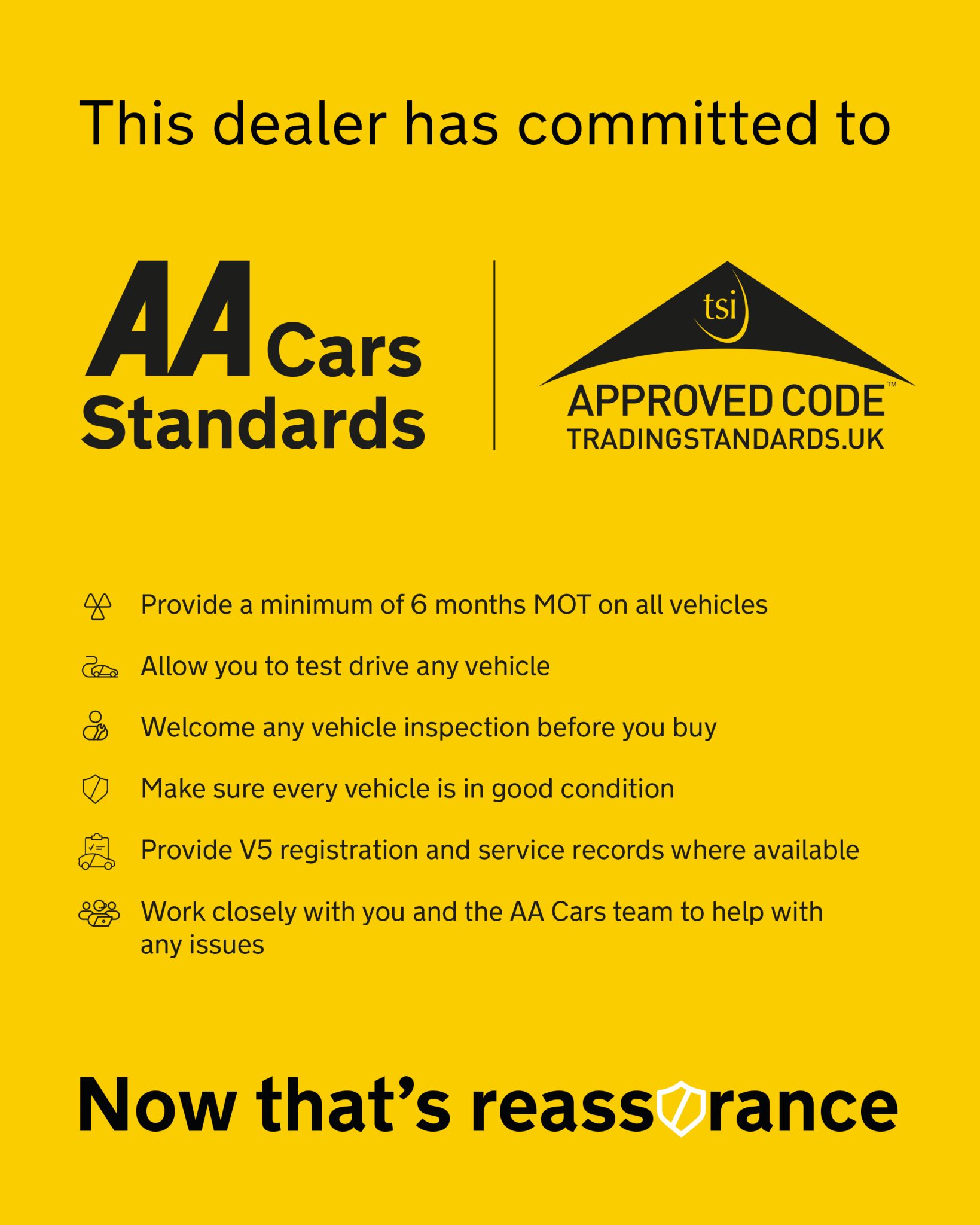 AA Cars Standards Colebrook and Sons Ltd